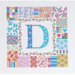 BK1208 Patch Letter 刺繍キット DMC