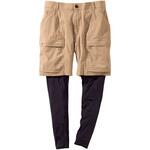 フェイクレイヤードハーフパンツ VILEA