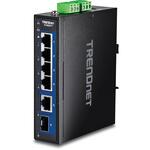 6ポート産業用スイッチングハブ 2.5G 4ポート/10G 1ポート (10G SFPポート付) TRENDnet