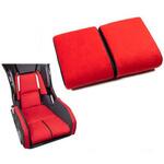 CLINGAIR レカロ(RMS) フルバケットシート用 シートクッション レッド CLINGAIR