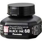 インク ZIG Cartoonist BLACK INK 60 60ml 呉竹