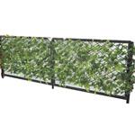 リーフラティス 約100×200cm ウッドフェンスタイプ YAMAZEN(山善)