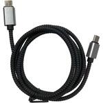 HD-MGTCC1001BK PD対応マグネット式Type-C to Type-Cケーブル HIDISC