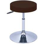 TB-1562-02(H420-530) G型クランケチェアー Φ390mm ビニルレザー茶 TB-1562-02 H420-530 高田ベッド製作所