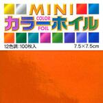 008009 カラーホイル折紙 7.5 トーヨー