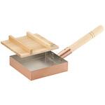 本職用玉子焼き15cm(木蓋付) アサヒ(厨房)