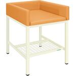 TB-721-01(80X95X108) オムツ交換台 縦型  ビニルレザーオレンジ TB-721-01 80X95X108 高田ベッド製作所