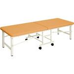 TB-1282(60X180X60CM) 折りたたみ式診察台 ライトベンダー  ビニルレザーオレンジ TB-1282 60X180X60CM 高田ベッド製作所
