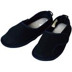 B00213(3L)ネイビー ささえルームシューズ つま先閉じ  B00213 3L ネイビー ひまわり