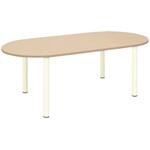 TB-1574-01(90X150CM) ナーステーブルR 01 H90 ナチュラル TB-1574-01 90X150CM 高田ベッド製作所