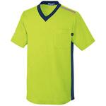 ユニセックス VネックTシャツ EL UZL3201-60 ピスタチオXネイ 明石スクールユニフォームカンパニー