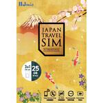 Japan Travel SIM 25GB(3in1) IIJ