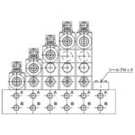 マニホールドブロック 【通販モノタロウ】 油圧バルブ