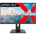 JN-i27U 液晶ディスプレイ 27型/3840×2160/DP×2、HDMI×2/ブラック/スピーカー有/2年保証 JAPANNEXT