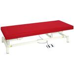 TB-1151(70X180X35-73 電動診察台 低床タイプ  ビニルレザーレッド TB-1151 70X180X35-73 高田ベッド製作所