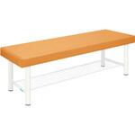 TB-1034(60X180X50CM) 診察台 ビニルレザーオレンジ TB-1034 60X180X50CM 高田ベッド製作所