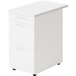 SAデスク 脇机(組立サービス付き) プラス(家具)