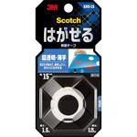 スコッチ(R)はがせる両面テープ(超透明) 3M(スリーエム)