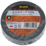 スコッチ(R)ビニールテープ 117S(19mm×20m) スリーエム(3M) ビニール