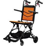 車いすナイスウェイ10介助式・アルミ PHW9003L_ORANGE オレンシ フェニックス商事