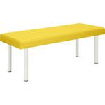TB-183(60X160X55CM) 診察台 小児用  ビニルレザーイエロー TB-183 60X160X55CM 高田ベッド製作所