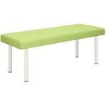TB-183(50X160X45CM) 診察台 小児用  ビニルレザーライムグリーン TB-183 50X160X45CM 高田ベッド製作所