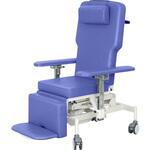 車いす式油圧ストレッチャー ビニルレザーライトブルー TB-1398 76X180X50-80 高田ベッド製作所