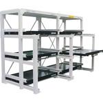 スライダーラックNシリーズ (2000kg/段) 日向製作所