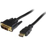 HDMI - DVI-D変換ケーブル/5m/オス-オス/ブラック/モニター アダプター コード/ディスプレイ コンバーター StarTech.com