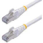 NLWH-15M-CAT8-PATCH CAT8 LANケーブル/15m/ホワイト/25G/40G 2000MHz/100W PoE++/S/FTP/スナッグレス/低煙ゼロハロゲン/フルーク試験済/カテゴリ8 イーサネットケーブル StarTech.com