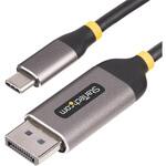 USB-C - DisplayPort 1.4変換ケーブル/3m/8K60Hz 4K144Hz/HDR10 HBR3対応/DP Altモード/単方向仕様/Thunderbolt 3/4互換/ディスプレイアダプター StarTech.com
