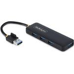 USB 3.0ハブ/4ポート USB-A/5Gbps/過電流保護機能/バスパワー/ポータブル 小型 マルチポート USBスプリッター StarTech.com