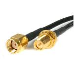 P-SMA延長ケーブル/3m/無線アンテナアダプター用/オス-メス/ 高耐久設計/ワイヤレス通信用 高速信号転送 安定通信対応 StarTech.com