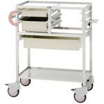 C34-T2010M02B 麻酔カート ニュートラル C34-T2010M02B ピーチ サカセ化学工業