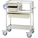麻酔カート ニュートラル C34-T2010M02B ブルー サカセ化学工業