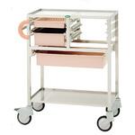 C34-T2010M02B 麻酔カート ピーチ C34-T2010M02B ピーチ サカセ化学工業