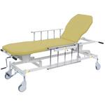 TB-1521(70X48-86CM) 手動GSストレッチャー D型 ビニルレザーアイボリー TB-1521 70X48-86CM 高田ベッド製作所