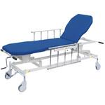 手動GSストレッチャー D型 ビニルレザーメディブルー TB-1521 70X48-86CM 高田ベッド製作所