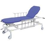 TB-1521(70X48-86CM) 手動GSストレッチャー D型 ビニルレザーライトブルー TB-1521 70X48-86CM 高田ベッド製作所