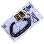 ワイヤーゲートカラビナ ブラック 金井産業