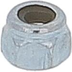 ナイロンナット ミリねじ (鉄/ユニクロめっき)(パック品) 大里