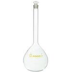 柴田メスフラスコ ガラス製 茶目盛 2000ML 020060-2000 SIBATA(柴田科学)