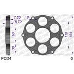 スプロケットキャリア PCD4 AFAM(アファム)