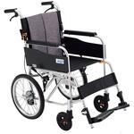 サニタリー車いす JTN-2 CJ01043 ヘザーグレー ミキ