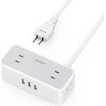 USB付4口ACマルチ電源タップ(2m) TESSAN