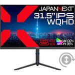 JN-IPS315Q-HSPC6 液晶ディスプレイ 31.5型/2560×1440/DP×1、HDMI×1、USB-C×1/ブラック/スピーカー有/2年保証 JAPANNEXT