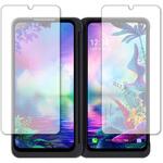 液晶保護フィルム LG G8X ThinQ 2画面高硬度9H ブルーライトカット メディアフューチャー