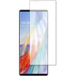 液晶保護フィルム LG WING LM-F100N メインスクリーン指紋防止 メディアフューチャー