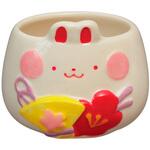 40228 デザートカップ 迎春花うさぎ cotta