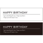 40380 cotta ケーキピック HAPPY BIRTHDAY(2柄×5片) cotta